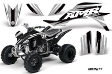 Load image into Gallery viewer, ATV Graphics Kit Quad Decal Sticker Wrap For Yamaha YFZ450 2004-2013 INFINITY SILVER-atv motorcycle utv parts accessories gear helmets jackets gloves pantsAll Terrain Depot