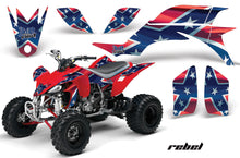Load image into Gallery viewer, ATV Graphics Kit Quad Decal Sticker Wrap For Yamaha YFZ450 2004-2013 REBEL-atv motorcycle utv parts accessories gear helmets jackets gloves pantsAll Terrain Depot