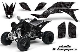 ATV Graphics Kit Quad Decal Sticker Wrap For Yamaha YFZ450 2004-2013 HISH SILVER-atv motorcycle utv parts accessories gear helmets jackets gloves pantsAll Terrain Depot