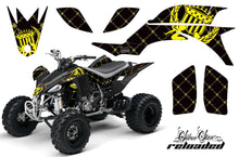 Load image into Gallery viewer, ATV Graphics Kit Quad Decal Sticker Wrap For Yamaha YFZ450 2004-2013 RELOADED YELLOW BLACK-atv motorcycle utv parts accessories gear helmets jackets gloves pantsAll Terrain Depot