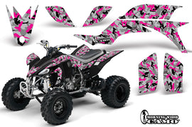 ATV Graphics Kit Quad Decal Sticker Wrap For Yamaha YFZ450 2004-2013 URBAN CAMO PINK-atv motorcycle utv parts accessories gear helmets jackets gloves pantsAll Terrain Depot