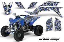 Load image into Gallery viewer, ATV Graphics Kit Quad Decal Sticker Wrap For Yamaha YFZ450 2004-2013 URBAN CAMO BLUE-atv motorcycle utv parts accessories gear helmets jackets gloves pantsAll Terrain Depot
