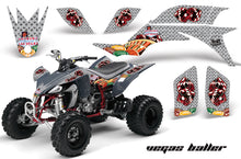 Load image into Gallery viewer, ATV Graphics Kit Quad Decal Sticker Wrap For Yamaha YFZ450 2004-2013 VEGAS SILVER-atv motorcycle utv parts accessories gear helmets jackets gloves pantsAll Terrain Depot