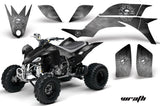 ATV Graphics Kit Quad Decal Sticker Wrap For Yamaha YFZ450 2004-2013 WRATH