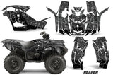 ATV Graphics Kit Quad Decal Wrap For Yamaha Grizzly 550/700 2015-2016 REAPER BLACK