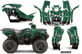 ATV Graphics Kit Quad Decal Wrap For Yamaha Grizzly 550/700 2015-2016 REAPER GREEN