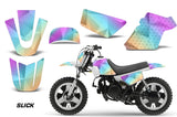 Dirt Bike Graphics Kit MX Decal Wrap For Yamaha PW50 PW 50 1990-2019 SLICK