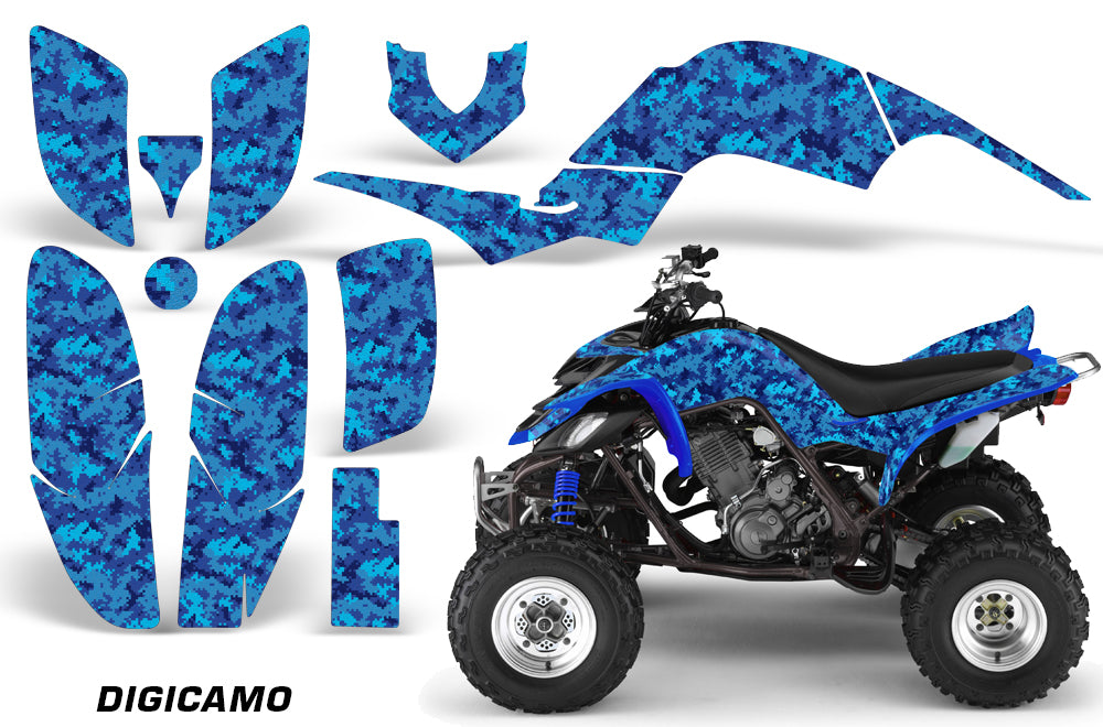 ATV Decal Graphics Kit Quad Sticker Wrap For Yamaha Raptor 660 2001-2005 DIGICAMO BLUE-atv motorcycle utv parts accessories gear helmets jackets gloves pantsAll Terrain Depot