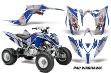 Load image into Gallery viewer, ATV Graphics Kit Decal Sticker Wrap For Yamaha Raptor 700R 2013-2018 WARHAWK BLUE-atv motorcycle utv parts accessories gear helmets jackets gloves pantsAll Terrain Depot