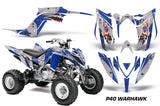 ATV Graphics Kit Decal Sticker Wrap For Yamaha Raptor 700R 2013-2018 WARHAWK BLUE