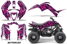 Load image into Gallery viewer, ATV Graphics Kit Decal Sticker Wrap For Yamaha Raptor 90 YFM90 2016-2018 BUTTERFLIES PINK PURPLE-atv motorcycle utv parts accessories gear helmets jackets gloves pantsAll Terrain Depot