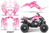 ATV Graphics Kit Decal Sticker Wrap For Yamaha Raptor 90 YFM90 2016-2018 STARLETT PINK