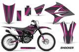 Dirt Bike Decal Graphics Kit Sticker Wrap For Yamaha TTR230 2005-2018 SHOCKER PINK