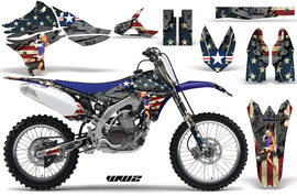 Dirt Bike Graphics Kit Decal Sticker Wrap For Yamaha YZ450F 2010-2013 WW2 BOMBER-atv motorcycle utv parts accessories gear helmets jackets gloves pantsAll Terrain Depot