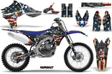 Dirt Bike Graphics Kit Decal Sticker Wrap For Yamaha YZ450F 2010-2013 WW2 BOMBER