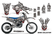 Load image into Gallery viewer, Graphics Kit Decal Sticker Wrap + # Plates For Yamaha YZ250F YZ450F 2014-2017 BONES SILVER-atv motorcycle utv parts accessories gear helmets jackets gloves pantsAll Terrain Depot