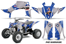 Load image into Gallery viewer, ATV Graphics Kit Quad Decal Sticker Wrap For Yamaha YFZ450RSE 2014-2016 WARHAWK BLUE-atv motorcycle utv parts accessories gear helmets jackets gloves pantsAll Terrain Depot