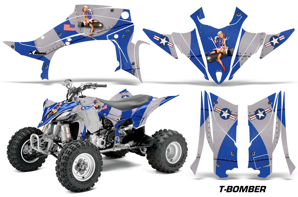 ATV Graphics Kit Quad Decal Sticker Wrap For Yamaha YFZ450RSE 2014-2016 TBOMBER BLUE-atv motorcycle utv parts accessories gear helmets jackets gloves pantsAll Terrain Depot