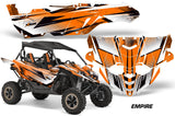 UTV Decal Graphic Kit Side By Side Wrap For Yamaha YXZ 1000R 2015-2018 EMPIRE ORANGE