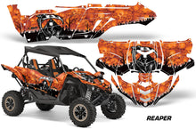Load image into Gallery viewer, UTV Decal Graphic Kit Side By Side Wrap For Yamaha YXZ 1000R 2015-2018 REAPER ORANGE-atv motorcycle utv parts accessories gear helmets jackets gloves pantsAll Terrain Depot