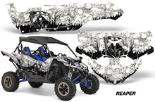 Load image into Gallery viewer, UTV Decal Graphic Kit Side By Side Wrap For Yamaha YXZ 1000R 2015-2018 REAPER WHITE-atv motorcycle utv parts accessories gear helmets jackets gloves pantsAll Terrain Depot