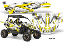 Load image into Gallery viewer, UTV Decal Graphic Kit Side By Side Wrap For Yamaha YXZ 1000R 2015-2018 SLASH YELLOW-atv motorcycle utv parts accessories gear helmets jackets gloves pantsAll Terrain Depot