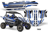 UTV Decal Graphic Kit Side By Side Wrap For Yamaha YXZ 1000R 2015-2018 TECK BLUE