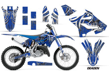 Load image into Gallery viewer, Dirt Bike Decal Graphic Kit MX Wrap For Yamaha YZ125 YZ250 2015-2018 DEADEN BLUE-atv motorcycle utv parts accessories gear helmets jackets gloves pantsAll Terrain Depot