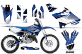 Dirt Bike Decal Graphic Kit MX Wrap For Yamaha YZ125 YZ250 2015-2018 EMPIRE BLUE