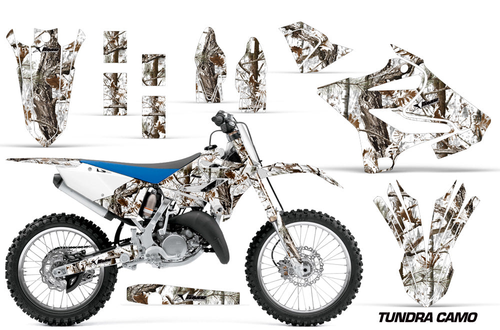 Dirt Bike Decal Graphic Kit MX Wrap For Yamaha YZ125 YZ250 2015-2018 TUNDRA CAMO-atv motorcycle utv parts accessories gear helmets jackets gloves pantsAll Terrain Depot