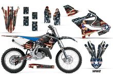 Load image into Gallery viewer, Dirt Bike Decal Graphic Kit MX Wrap For Yamaha YZ125 YZ250 2015-2018 WW2 BOMBER-atv motorcycle utv parts accessories gear helmets jackets gloves pantsAll Terrain Depot