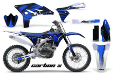 Load image into Gallery viewer, Dirt Bike Graphics Kit Decal Sticker Wrap For Yamaha YZ250F 2010-2013 CARBONX BLUE-atv motorcycle utv parts accessories gear helmets jackets gloves pantsAll Terrain Depot