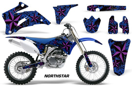 Dirt Bike Graphics Kit Decal Wrap For Yamaha YZ250F YZ450F 2006-2009 NORTHSTAR PURPLE BLUE-atv motorcycle utv parts accessories gear helmets jackets gloves pantsAll Terrain Depot