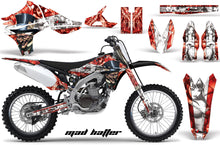 Load image into Gallery viewer, Dirt Bike Graphics Kit Decal Sticker Wrap For Yamaha YZ450F 2010-2013 HATTER WHITE RED-atv motorcycle utv parts accessories gear helmets jackets gloves pantsAll Terrain Depot