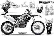 Load image into Gallery viewer, Dirt Bike Graphics Kit Decal Sticker Wrap For Yamaha YZ450F 2010-2013 REAPER WHITE-atv motorcycle utv parts accessories gear helmets jackets gloves pantsAll Terrain Depot