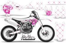 Load image into Gallery viewer, Dirt Bike Graphics Kit Decal Sticker Wrap For Yamaha YZ450F 2010-2013 RELOADED PINK WHITE-atv motorcycle utv parts accessories gear helmets jackets gloves pantsAll Terrain Depot