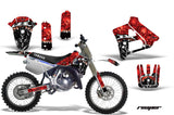 Dirt Bike Graphics Kit Decal Sticker Wrap For Yamaha YZ125 YZ250 1991-1992 REAPER RED