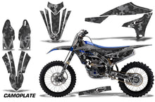 Load image into Gallery viewer, Graphics Kit Decal Sticker Wrap + # Plates For Yamaha YZ450F 2018+ CAMOPLATE BLACK-atv motorcycle utv parts accessories gear helmets jackets gloves pantsAll Terrain Depot