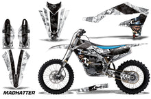 Load image into Gallery viewer, Graphics Kit Decal Sticker Wrap + # Plates For Yamaha YZ450F 2018+ HATTER BLACK WHITE-atv motorcycle utv parts accessories gear helmets jackets gloves pantsAll Terrain Depot