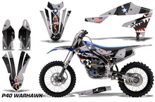 Load image into Gallery viewer, Graphics Kit Decal Sticker Wrap + # Plates For Yamaha YZ450F 2018+ WARHAWK BLACK-atv motorcycle utv parts accessories gear helmets jackets gloves pantsAll Terrain Depot