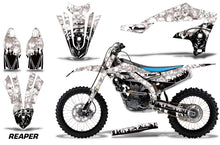 Load image into Gallery viewer, Graphics Kit Decal Sticker Wrap + # Plates For Yamaha YZ450F 2018+ REAPER WHITE-atv motorcycle utv parts accessories gear helmets jackets gloves pantsAll Terrain Depot