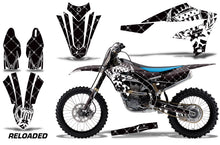 Load image into Gallery viewer, Graphics Kit Decal Sticker Wrap + # Plates For Yamaha YZ450F 2018+ RELOADED WHITE BLACK-atv motorcycle utv parts accessories gear helmets jackets gloves pantsAll Terrain Depot