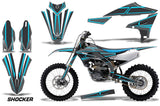 Dirt Bike Decal Graphics Kit MX Sticker Wrap For Yamaha YZ450F 2018+ SHOCKER MINT