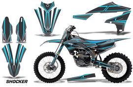 Graphics Kit Decal Sticker Wrap + # Plates For Yamaha YZ450F 2018+ SHOCKER MINT-atv motorcycle utv parts accessories gear helmets jackets gloves pantsAll Terrain Depot