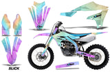 Dirt Bike Decal Graphics Kit MX Sticker Wrap For Yamaha YZ450F 2018+ SLICK