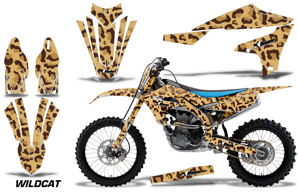 Graphics Kit Decal Sticker Wrap + # Plates For Yamaha YZ450F 2018+ WILDCAT-atv motorcycle utv parts accessories gear helmets jackets gloves pantsAll Terrain Depot
