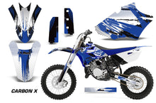 Load image into Gallery viewer, Dirt Bike Graphics Kit Decal Sticker Wrap For Yamaha YZ85 2015-2018 CARBONX BLUE-atv motorcycle utv parts accessories gear helmets jackets gloves pantsAll Terrain Depot