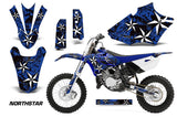 Dirt Bike Graphics Kit Decal Sticker Wrap For Yamaha YZ85 2015-2018 NORTHSTAR BLUE