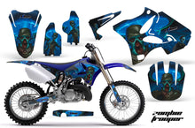 Load image into Gallery viewer, Dirt Bike Graphics Kit Decal Wrap for Yamaha YZ125 YZ250 2002-2014 ZOMBIE BLUE-atv motorcycle utv parts accessories gear helmets jackets gloves pantsAll Terrain Depot