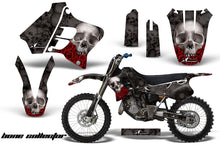 Load image into Gallery viewer, Graphics Kit Decal Sticker Wrap + # Plates For Yamaha YZ125 YZ250 1993-1995 BONES BLACK-atv motorcycle utv parts accessories gear helmets jackets gloves pantsAll Terrain Depot